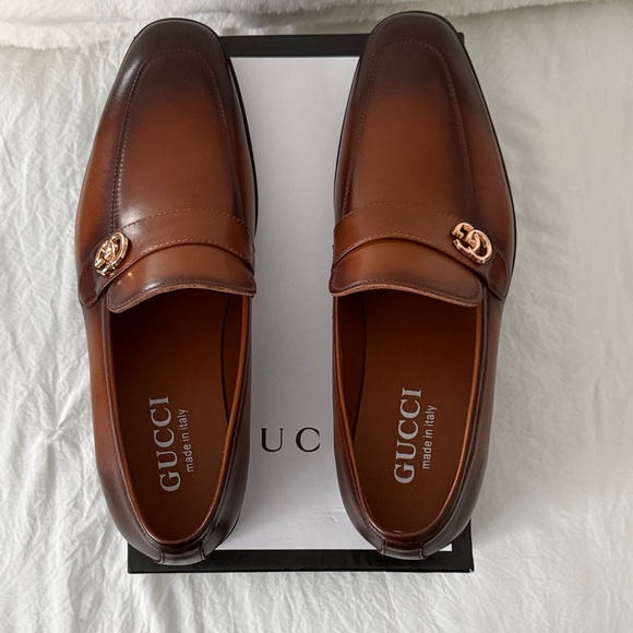 Gucci Men's Rich Brown Slip-Ons. Amazing Quality!!! Men’s size 12! - Picture 5 of 6